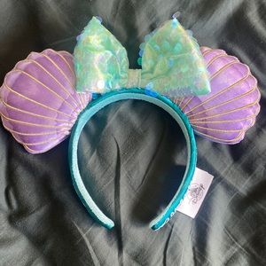 Little mermaid Disney ears